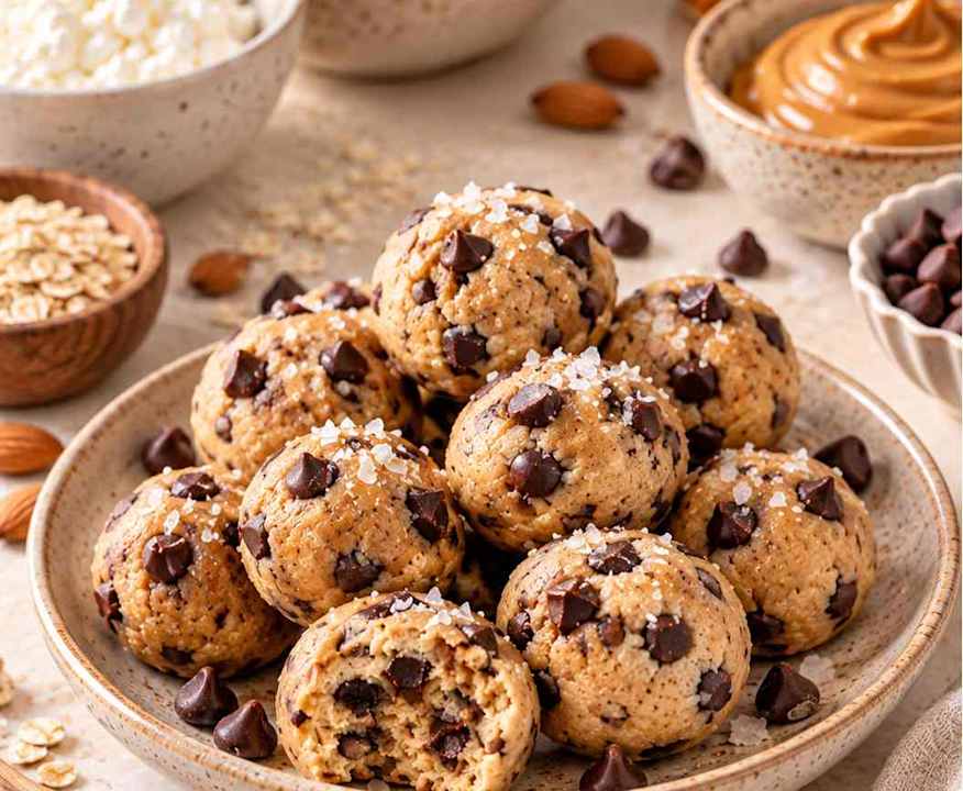 Cookies dough balls